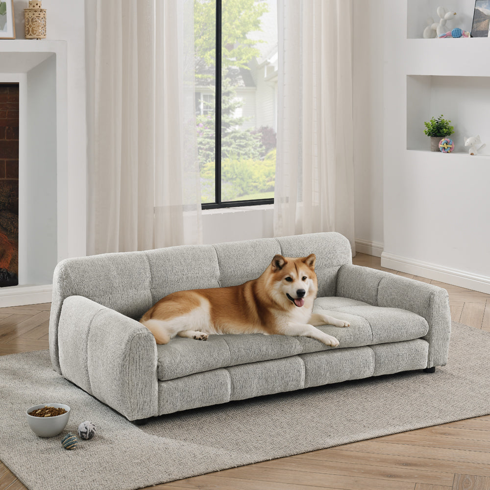 Soft and comfortable pet bed for big and oversized dogs, durable