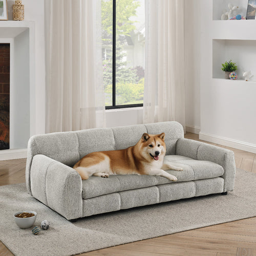 Soft and comfortable pet bed for big and oversized dogs, durable